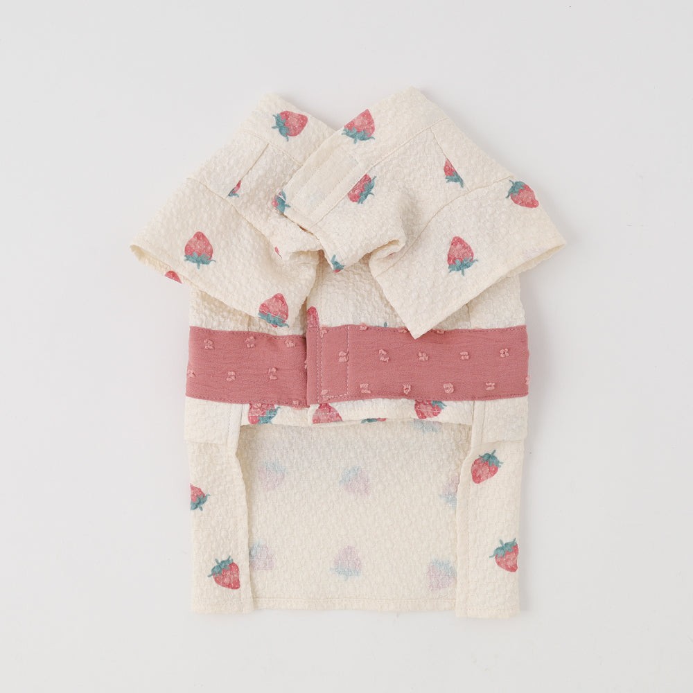 Strawberry Yukata (Cooling Fabric)