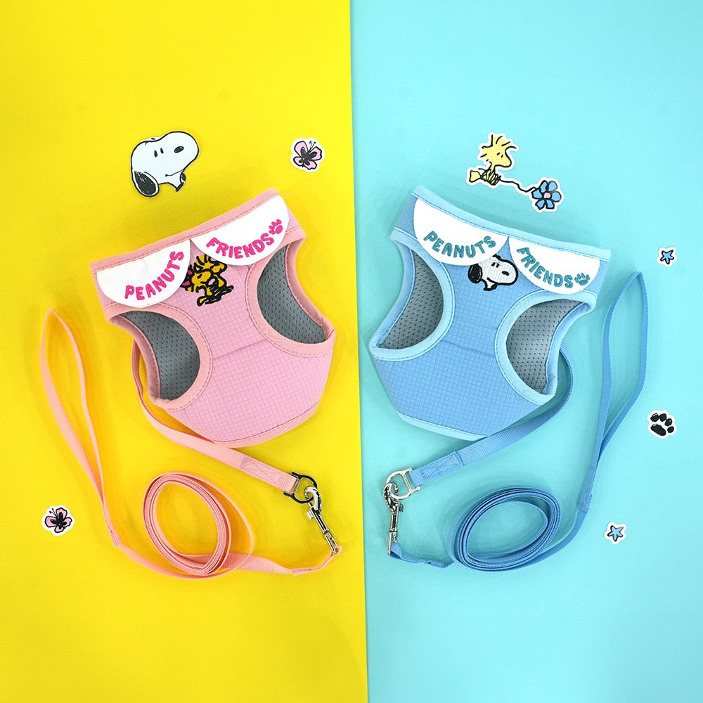 Snoopy Peter Pan Collar Harness + Leash Set