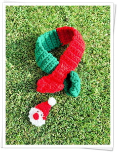 Christmas Knitted Scarf