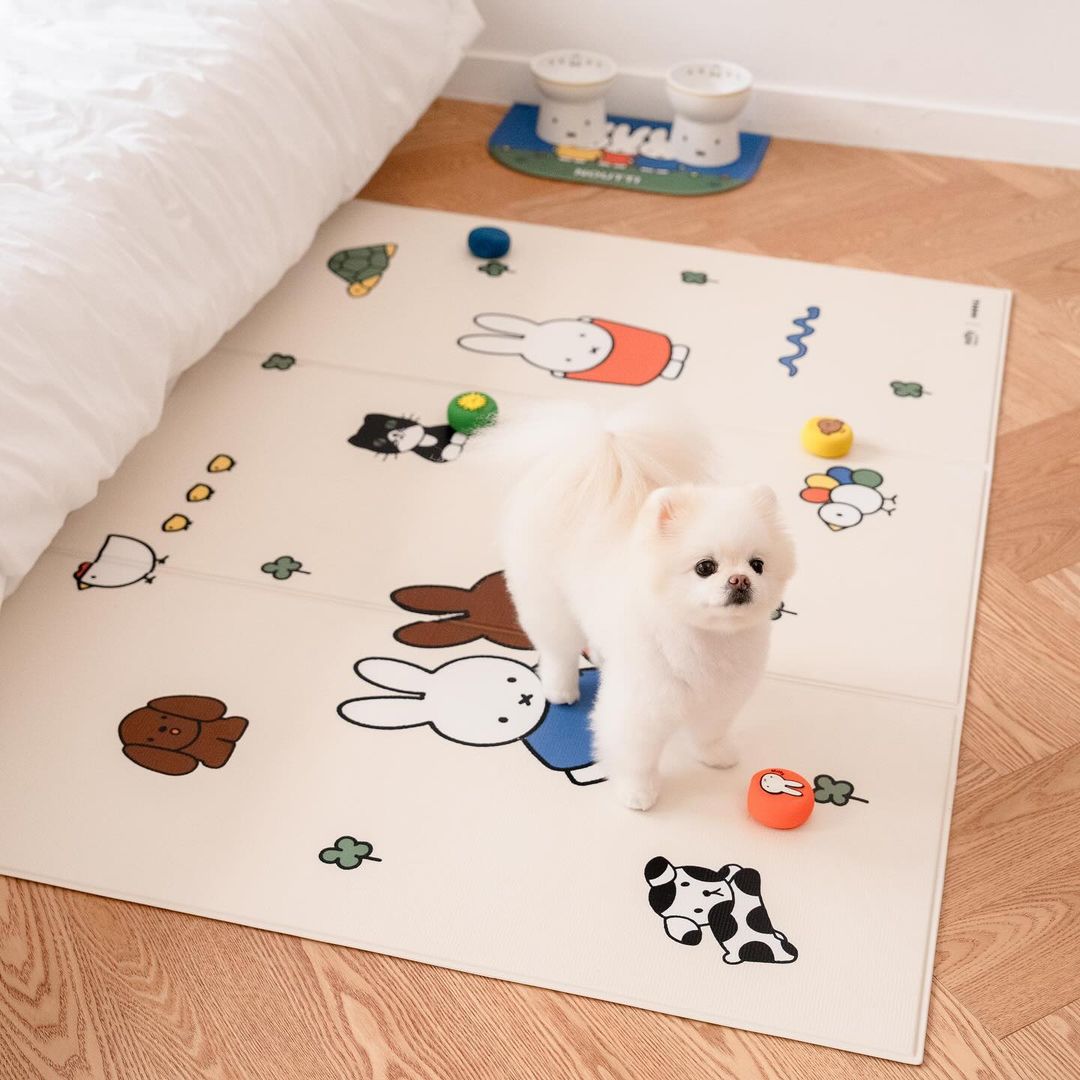 Miffy's Happy Us Non-Slip Pet Mat (2 sizes - NEW L size)