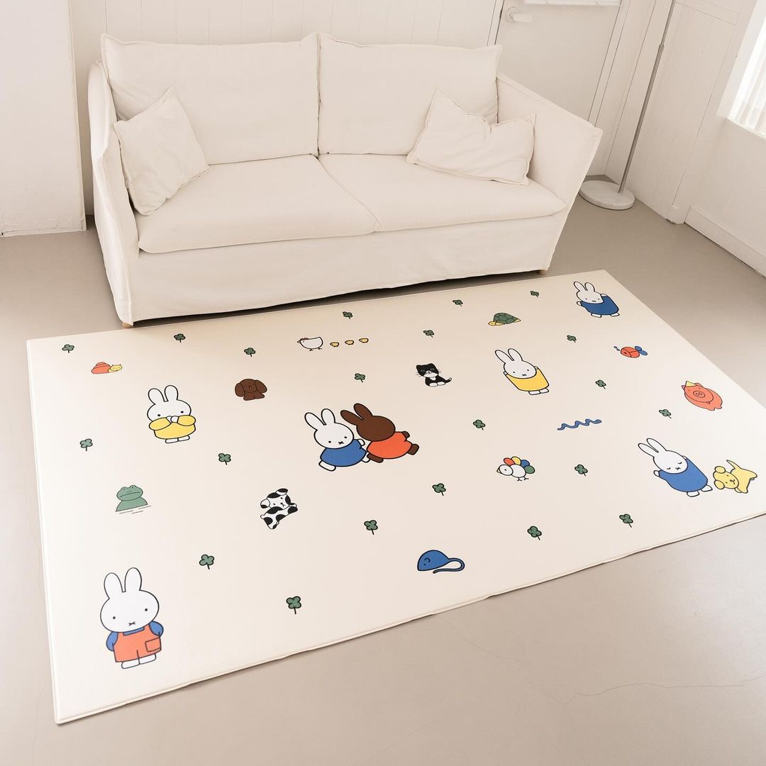 Miffy's Happy Us Non-Slip Pet Mat (2 sizes - NEW L size)