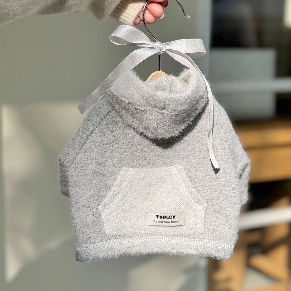 Snow Flower Hoodie | 黃灰2色