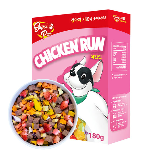 Freeze Dried Chicken Run