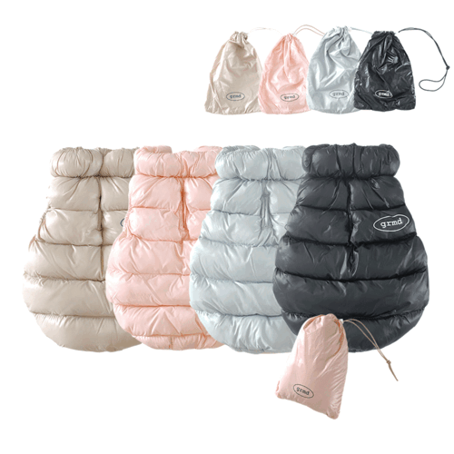 Padded Vest Jacket with Pouch 超輕身保暖外套 (Wellon填充物)