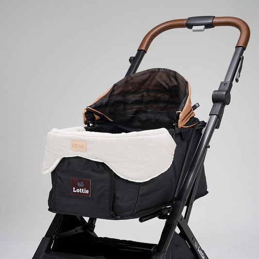 Pet Stroller Comforter (Melange Beige)