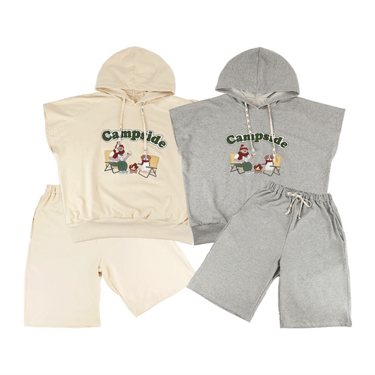 <親子裝> Campside 短袖衛衣 | 薄面料 | 家長款