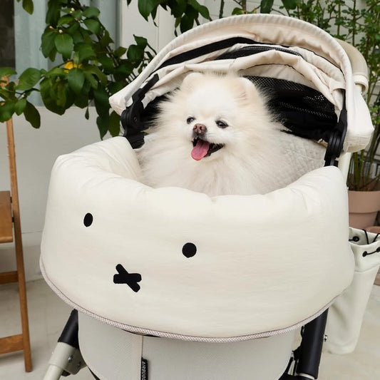 NOUTTI | Miffy & Boris Reversible Stroller Comforter