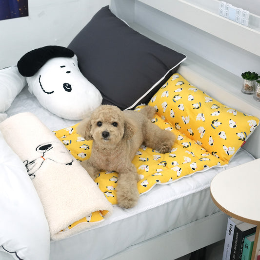 Snoopy Nap Bed | Detachable Blanket 實用床墊/睡袋 | 被仔可打開&可拆!
