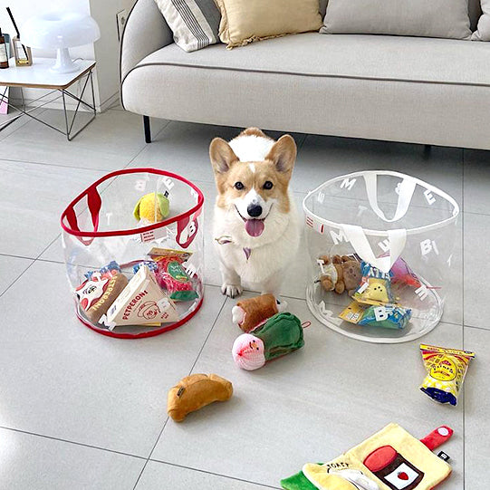 Transparent Toy Basket