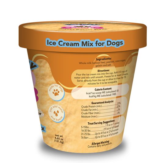 Ice Cream Mix - Peanut Butter