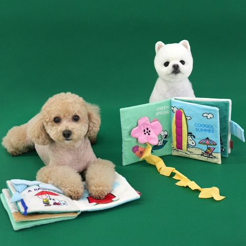 Snoopy 四季藏食書玩具