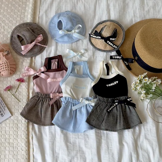 ETE 假2件裙仔 (3色)