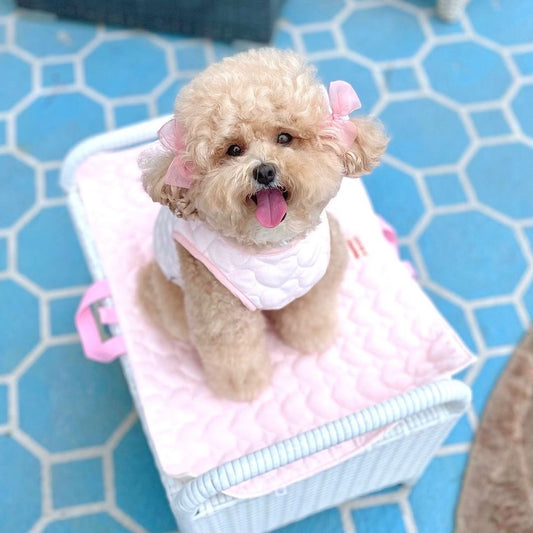 絎縫心心便攜外出墊