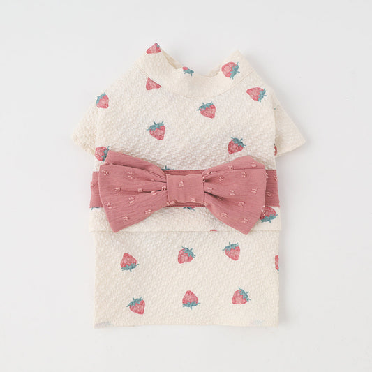 Strawberry Yukata (Cooling Fabric)