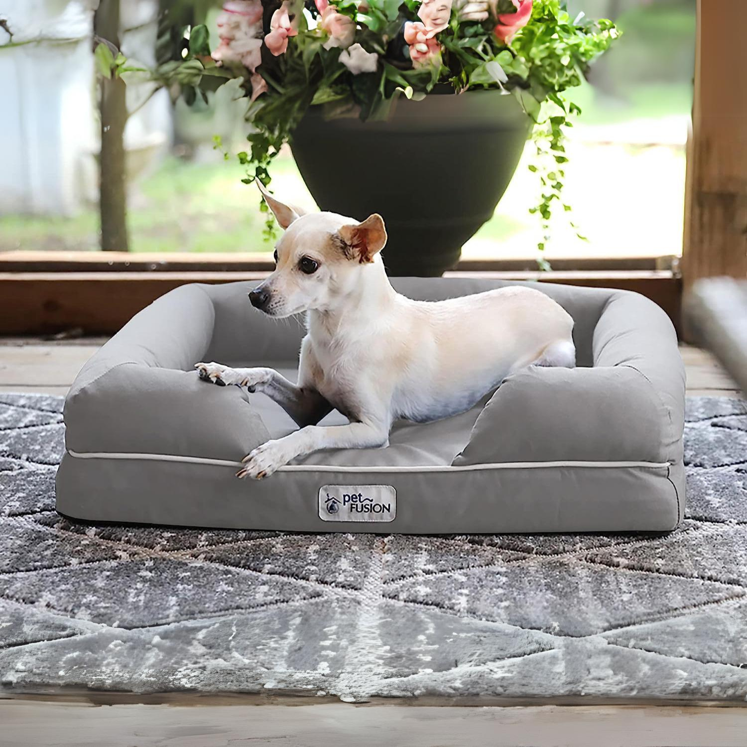 PetFusion Ultimate Dog Bed with Orthopedic Memory Foam