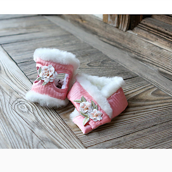 Flower Quilted Hanbok Scarf