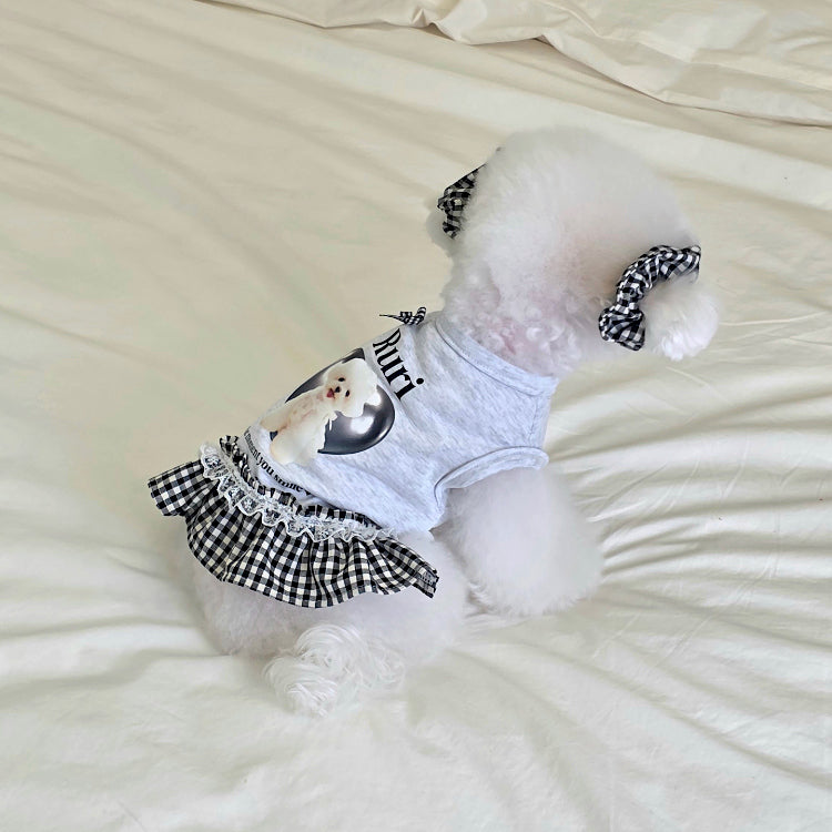 Monotone Dress | Custom Name & Photo