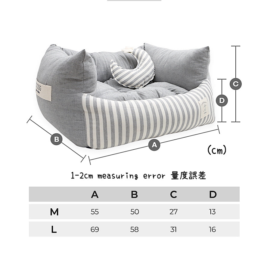 Basic Striped Bed