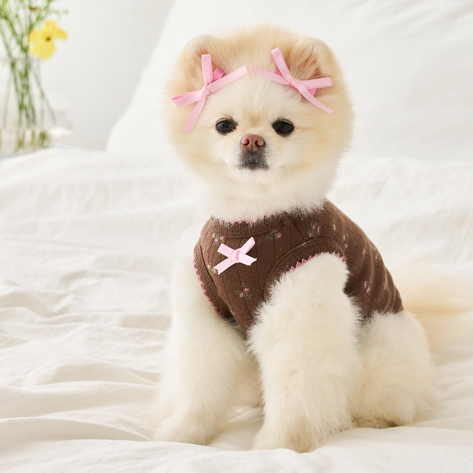 Vintage Ribbon Vest