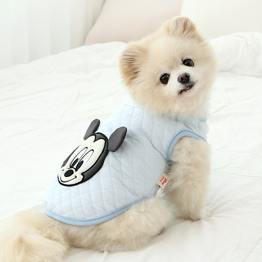 米奇&米妮絎縫背心外套