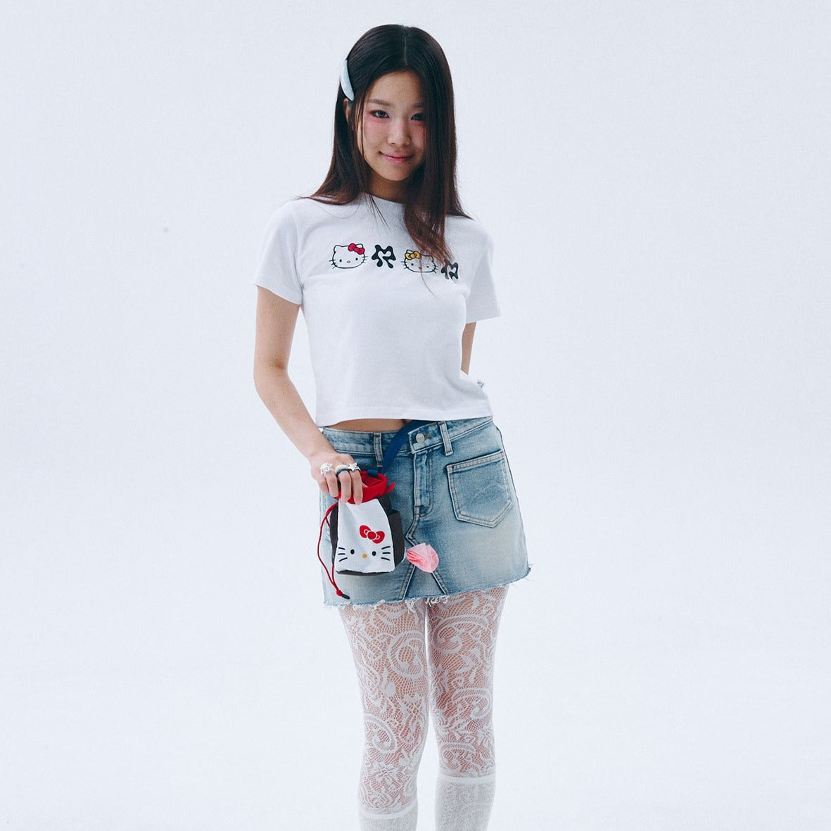 ARUMARU | Hello Kitty Treat Bag (Multi) | 可放零食/水樽 | 可抽出便便袋 | 多暗格 | 可斜孭或繫於腰間 | CORDURA面料