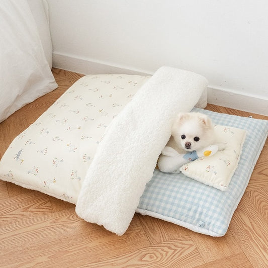 NOUTTI | Duck Nap Cushion & Blanket Set