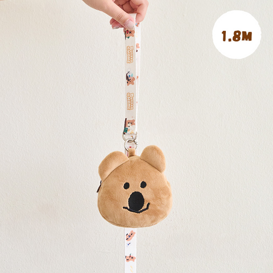 DINOTAENG Quokka Leash (1.8m or 2.8 Hands Free)