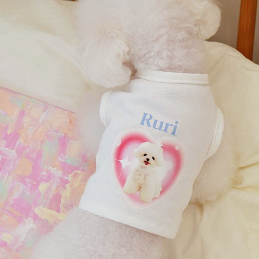 Love Me Crop Vest | Custom Name & Photo