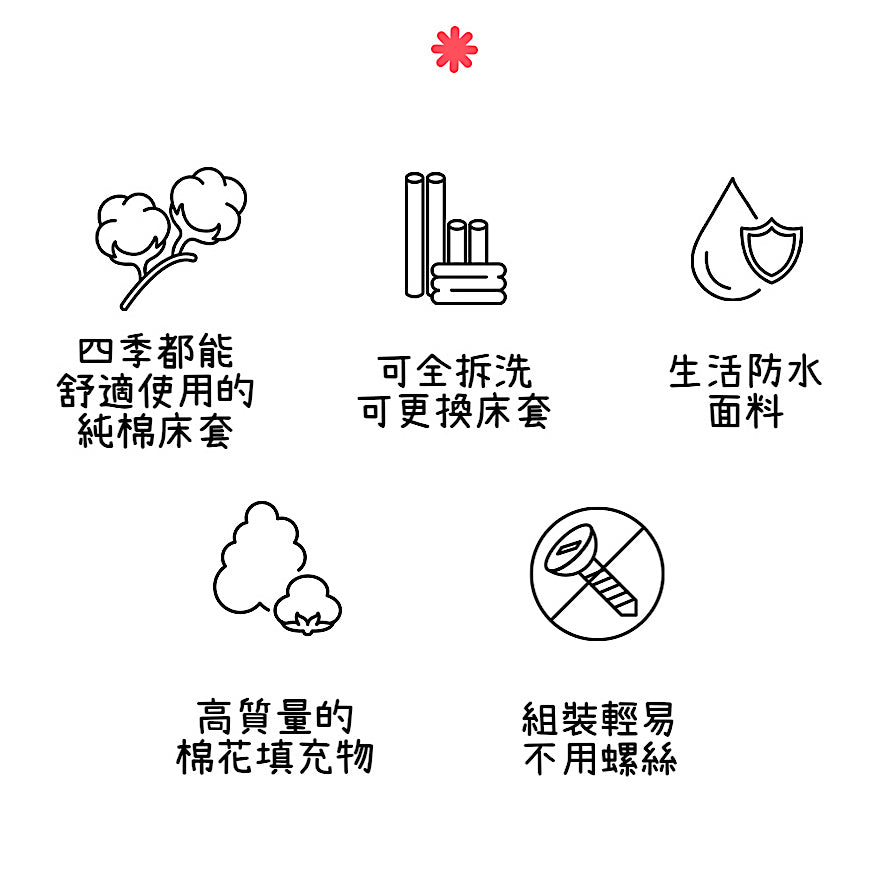 Milk Cherry寵物屋(可拆洗)