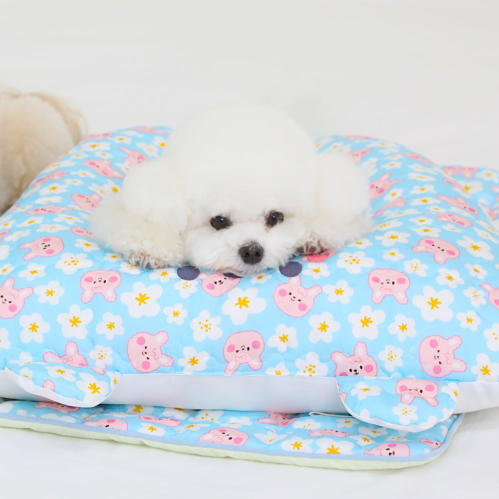 Blue Rabbit Cooling Hug Pillow
