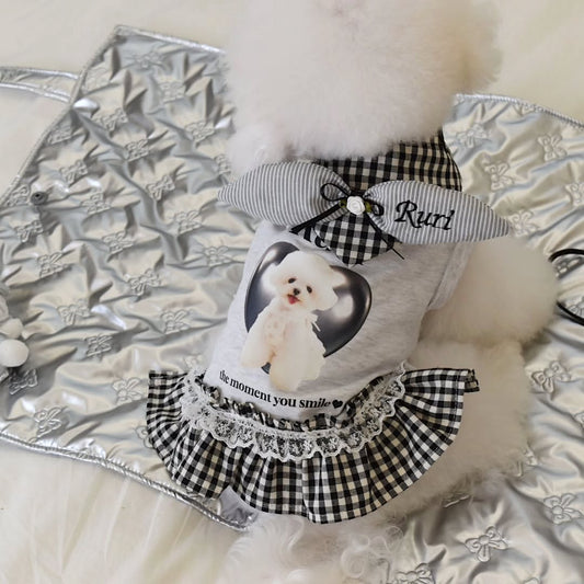 Monotone Dress | Custom Name & Photo