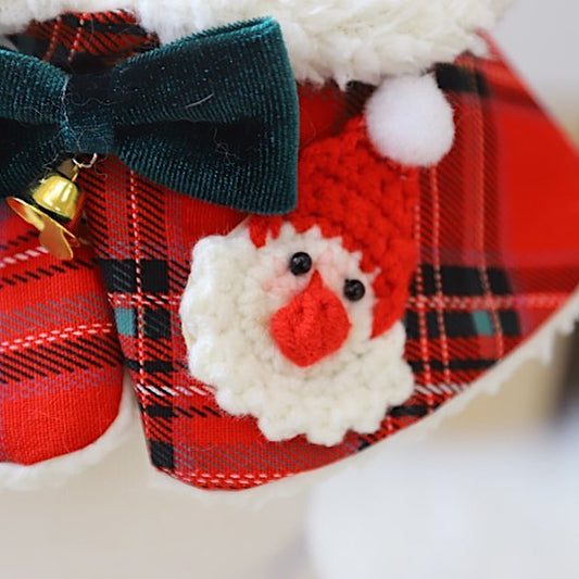 Christmas Wool Cape
