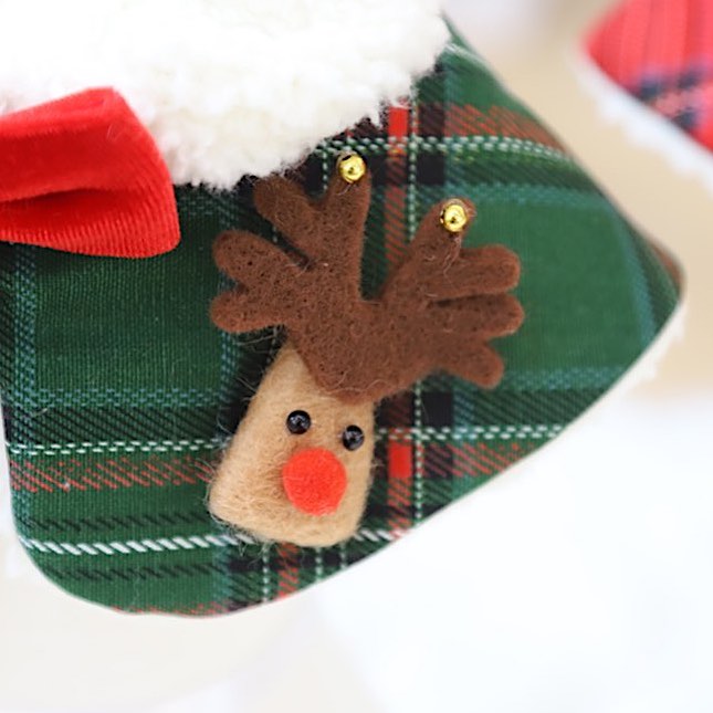 Christmas Wool Cape
