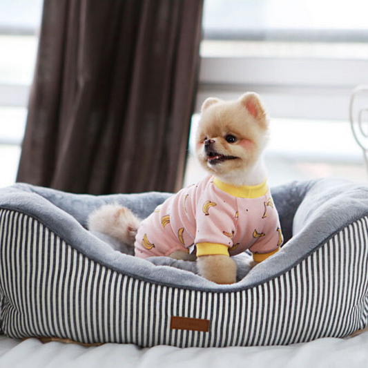 Reversible Velour Bed