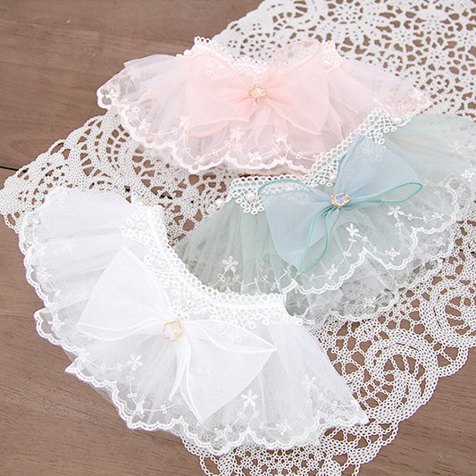 Pastel Lace Cape
