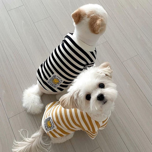 Smiley Striped Tee