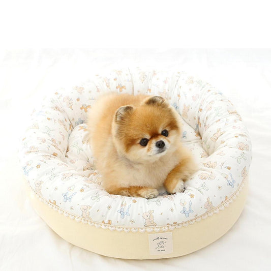Organic Cotton Honey Bebe Round Bed