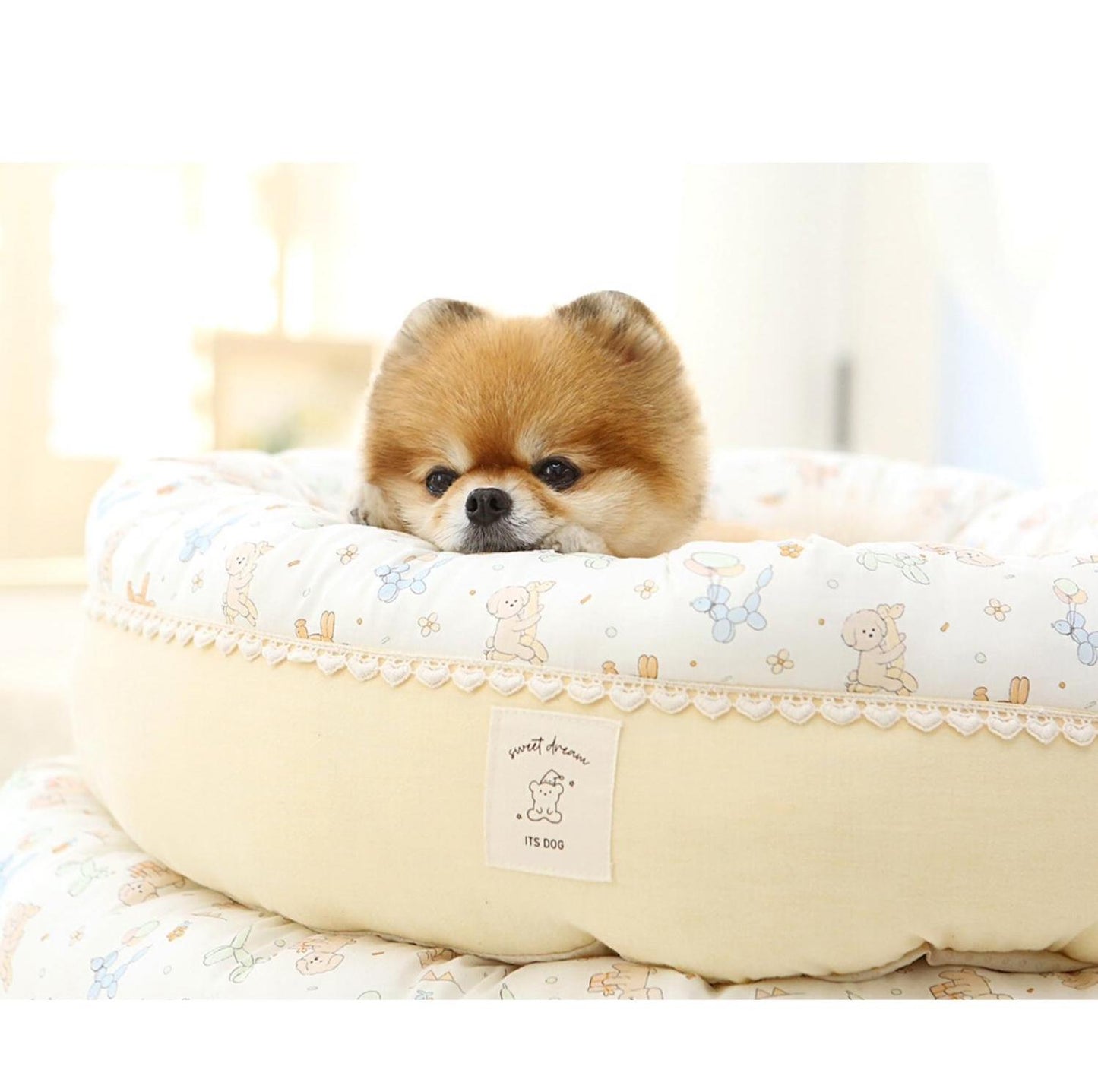 Organic Cotton Honey Bebe Round Bed