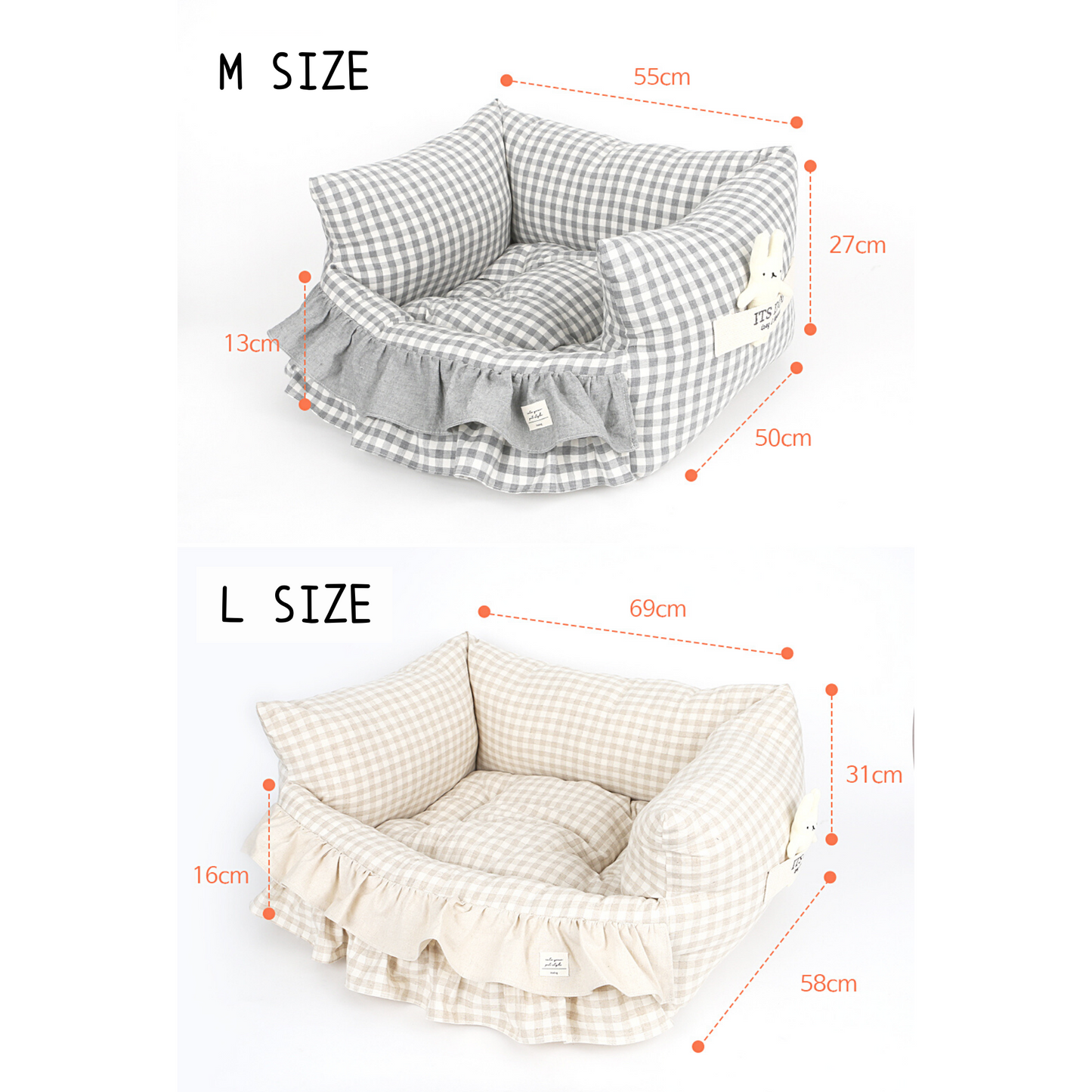 Ruffle Bed
