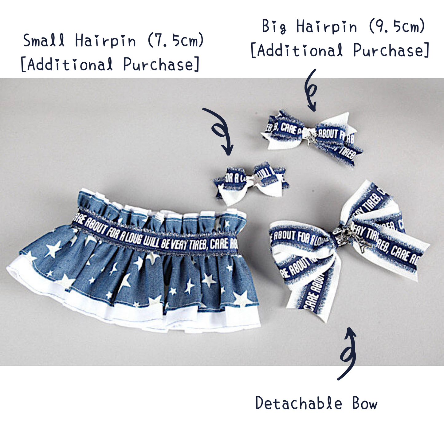 Denim Star Cape