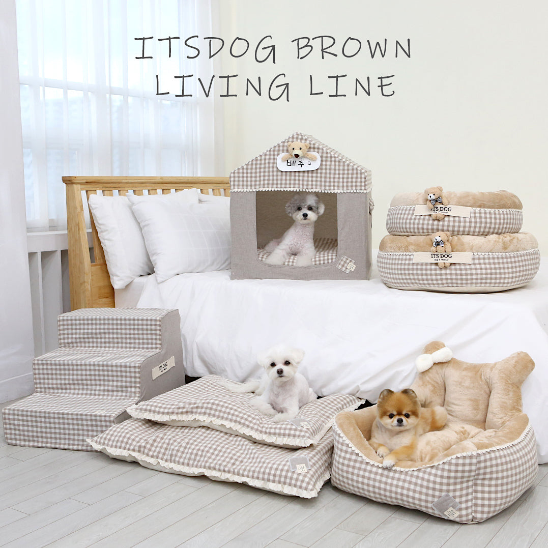 Peekaboo Bear Round Bed