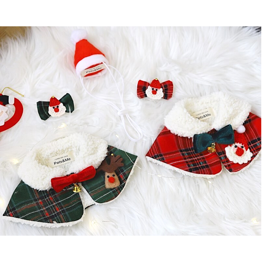 Christmas Wool Cape