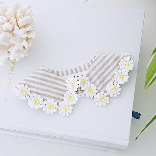 Mini Daisy Striped Cape (NEW COLOR Beige!)