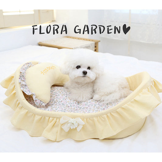 Floral Garden Cradle Bed