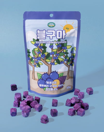凍乾藍莓番薯50g