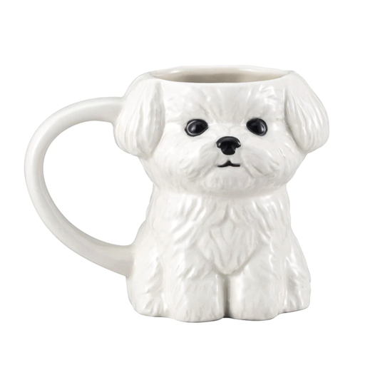 Maltese Die-Cut Mug