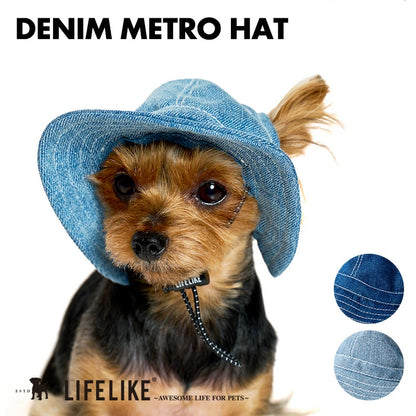Denim Metro Hat