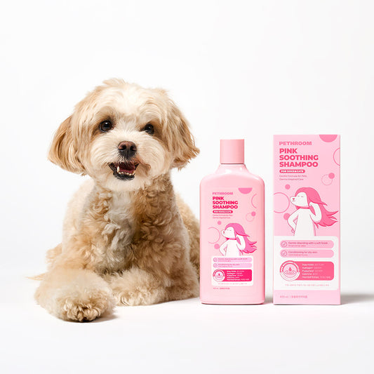 PETHROOM | 3 in 1 Pink Soothing Shampoo (For Dogs & Cats)