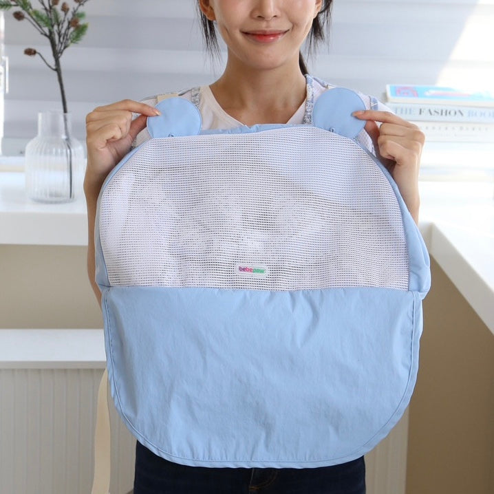All-in-One Convertible Mesh & Full Rain-Shield Cover (For Front Bag)