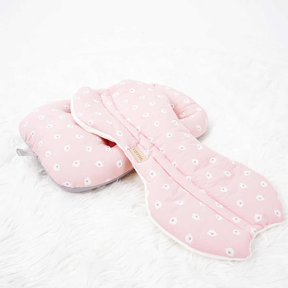 Pet Stroller Cushion (Bichon Pink)